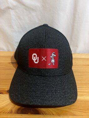 OU Sooners Golf Hat Oklahoma Pacific Headwear Adjustable Cap Used Good Condition